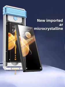 xilixili | Dust-Free Warehouse Instant Adhesive Tempered Glass Film For Huawei Honor MagicV3 Foldable Phone Screen Protector 3D Bent Anti-Fingerprint