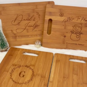 Customised Chopping Board | Personalised Housewarming Gift Kitchenware Christmas Gifts