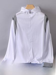 Ice Lụa Quần Áo Câu Cá Dài Tay Có Mũ Áo Khoác Ngoài Thi Đấu Thoáng Khí Kem Chống Nắng Chống Muỗi Ngoài Trời Mùa Hè Để Câu Cá Ban Đêm