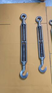 เกลียวเร่ง สแตนเลส M4-M10 ตะขอปรับระดับ (ราคาต่อชิ้น) เกลียวเร่งสลิงสแตนเลส 304 ตะขอเกี่ยว แบบกลม