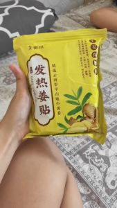 100pcs Ginger Patch Pain Reliever For Headaches To Improved Sleep Original Detox Herbal Health Care For Promote to Blood Circulation Organic Product