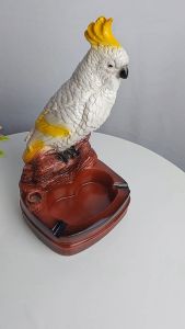 Asbak murah burung kakatua putih