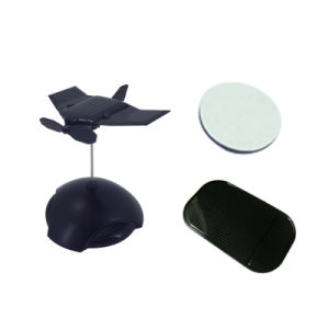 ของตกแต่งรถยนต์ Mini Solar Plane Original Personality Car Decorations Display Piece ของขวัญสำหรับร้านขายอะไหล่รถยนต์