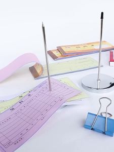 XIYUYANGGUANG | Windproof Menu Organizer for Receipts Tickets