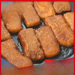 Fujian Specialty Red Rice Cakes Fuzhou Traditional Folk Food Snack Brown Sugar Glutinous Rice Fubailu Red Rice Cakes 500G * 2