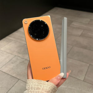 Foldable Phone Case for Oppo Find N6 and Find N5 Detachable Axis Strip Leather Texture Ultra-thin Drop Protection