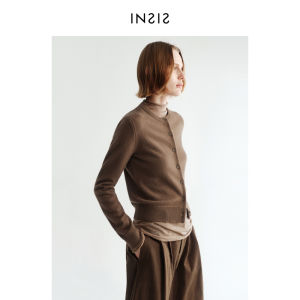 INSIS FEMME | Nordic Stylish 100 Percent Wool Winter Cardigan Sweater