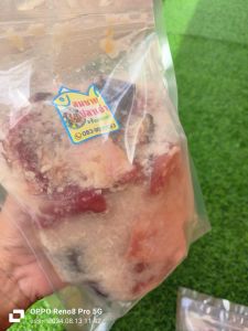 ปลาเจ่า (ปลาสวาย) ถุงละ 1 กิโลกรัม ++++++ พร้อมจัดส่ง ++++++