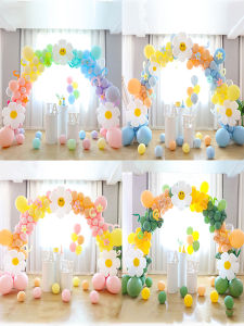 Đồng Phục Tiệc Sinh Nhật Macaron Balloon Arch Stand Đón Khách Khai Trương Tạo Không Khí Cho Các Hoạt Động Và Lễ Kỷ Niệm Trường Mẫu Giáo