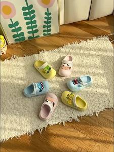 Cartoon Slip-Resistant Covered Toe Clogs