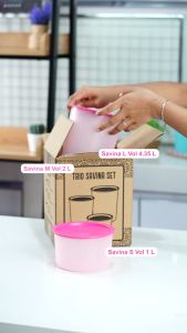CPM TRIO Savina set 3 ukuran SM dan L Peking kardus - Nico shopping