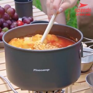SPEEDS Alat Masak Set Mini Camping Cooking Set Nesting Stove Panci Cookware 4in1 Portable 003-500