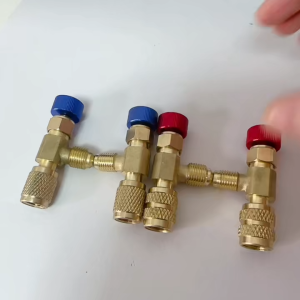 AC Refrigerant Charging Valve R410A R22 Leak-Proof Safety Tool for Air Conditioner Repair
