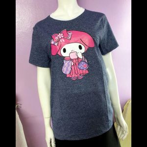 100% Cotton Melody / Mickey / Pikachu Tshirt / Cartoon Tee / Short Sleeve Top Casual Clothing Kartun Tshirt Baju Wanita 现货卡通短袖上衣T恤T衫