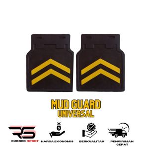Rubber sport karpet kumpur sersan mud guard pick-up