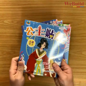 公主贴纸 (全套8册) Princess Sticker Book 百变公主换装秀贴纸书 儿童早教启蒙益智亲子互动贴贴画 Children Princess Dress-up Sticker Book Buku WeBuild