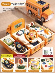 Educational Driving Simulation Toy for Toddlers