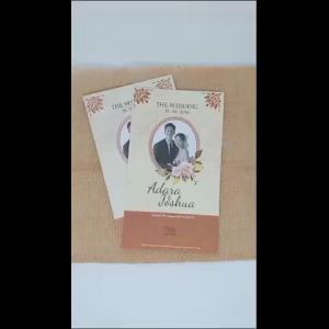 50 Pcs Undangan Pernikahan Mewah Murah Mq 98