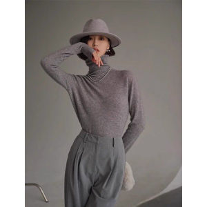 Elegant Stylish High-quality Exclusive High-neck Knitwear