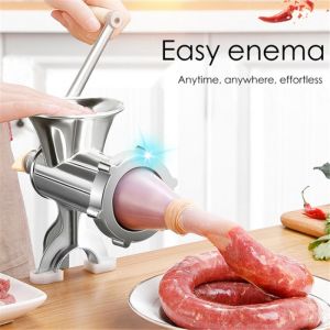 Handheld Meat Grinder Manual Sausage Home Crank Table Noodle Meat Grinder Pasta Maker Mincer Grinding Machine Kitchen Tools