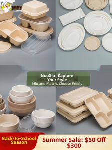 NUOXIAN | Disposable Paper Pulp Meal Box