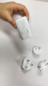 【Safety Mark】 Mobile Laptop Tablet PD65W GAN Gallium Nitride Charger And QC3.0 Fast Charging 4USB Multi Port New Travel Charger