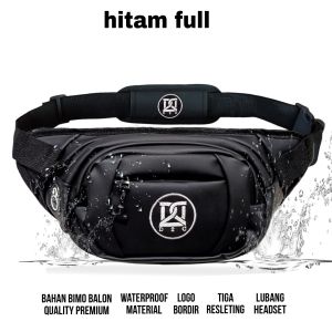 Tas Waistbag Tas Pinggang Slempang Pria Selempang Distro Westbag Kasual Keren Tas Bahu