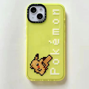 Fun Cartoon Pokemon Style TPU Phone Cover Fashion Shockproof Protective Phone Case Compatible with iPhone 15 14 13 12 11 X 8P 7P 7 6P