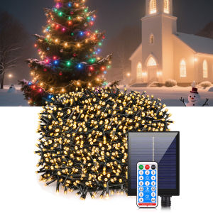 Solar Outdoor Path LED Fairy String Lights 10M-100M Light Chain for Garland Wedding Party Holiday Garden Tree Decor Waterproof