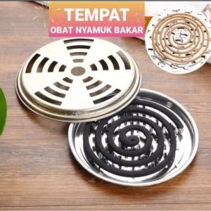 Tatakan Obat Nyamuk Bakar Set / Tempat Bakar Obat Nyamuk / Alas Obat