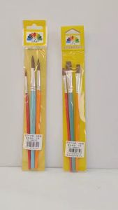 COLOUR MAGNUS BRUSH SET OF 3 (#4812)(PONY HAIR) (AVAILABLE IN FLAT & ROUND BRUSH)
