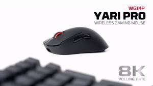 Fantech | FANTECH WG14P Lightweight Wireless Gaming Mouse PAW3950 Sensor 8KHz Polling Mice With RGB Charging Dock For FPS Gamers