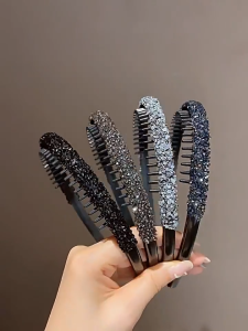 Bando Sisir Gerigi Blink Korea Wanita Dewasa Aksesoris Rambut Bandana Sirkam HS BDO17