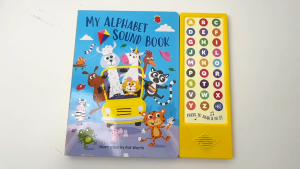 My Alphabet 27 Buttons Sound Book To Learn & Hear A-Z Sounds (Hardcover)