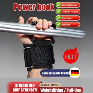 Pull-Up Assist Hook Fitness Wrist Guards Grip Hook Anti-Dislodgement Hanging Bar With Hook Gloves Male Hard Pull-Up Auxiliaries 引体向上助力钩