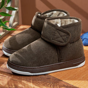 Loolecondera | Warm Oversized Thick Sole Anti-Slip Fleece Slippers