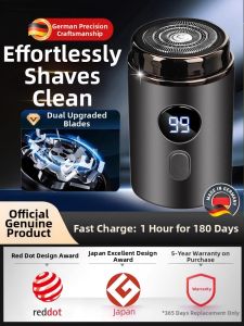 Mini Portable Electric Razor Waterproof Men