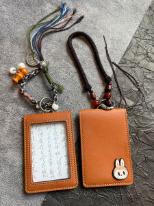 Interlocking Card Holder Anti-Interference Student Campus Card Lanyard Neck Bus Metro Card Identity Work Document Bag