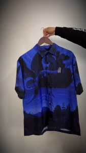 DGRAVE CREATIONS SKYMOURN BUTTON DOWN POLO