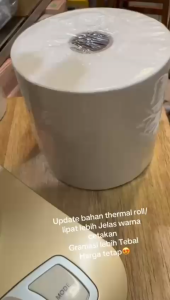 Label Sticker Thermal / Label Thermal 100x150mm isi 500 Pcs