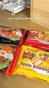 Mie Instant & Noodle Goreng Pedas: Varian Burung Dara