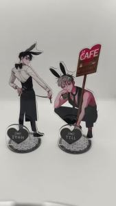 Anime ALIEN STAGE Desk Ornament Acrylic Stand MIZI SUA TILL IVAN HYUNA LUKA Fans Gifts Cosplay Accessories Gift