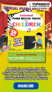 SELECTED PIANO RECITAL PIECES FOR CHILDREN - By Carmela J. Salazar