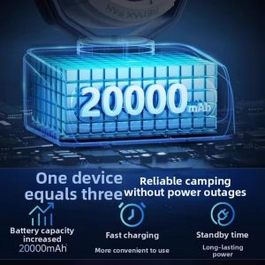 Remax | Outdoor Camping Portable Rechargeable Fan