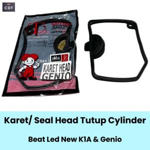 Sil-Gasket Head Karet Tutup Cylinder Cop Beat LED NEW K1A 2020/Genio