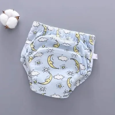 (Giặt Được)Quần Bỏ Bỉm Đêm 8 lớp Cao Cấp cho bé trai bé gái từ 3 đến 30kg