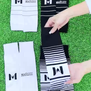 Maelizz ชุดถุงเท้าฟุตบอล ถุงเท้ากีฬา รุ่น octopus9 กันลื่น (ถุงเท้ารัดน่อง 1 คู่ + ถุงเท้าฟุตบอล 1 คู่) ถุงเท้าตัดข้อออกกำลังกาย ใส่ได้ทั้งหญิงและชาย เพิ่มความหนาพื้นถุงเท้าและระบายอากาศ ใส่สบาย M71 M72 FSA