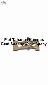 Plat Tahanan Kampas Rem Depan Beat FI-Pop-eSP & Scoopy F1-K16-K93 & Spacy & Vario Techno 110-125-150 LED-Old Karbu-FI Penahan Dispad-Per-Spring Pad Cakram