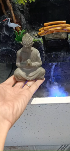 Tượng Phật Ngộ Không 10cm trang trí tiểu cảnh non bộ bể cá
