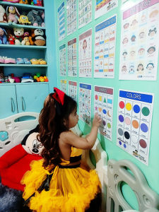 Kids Learning Material Laminated A4 Size
